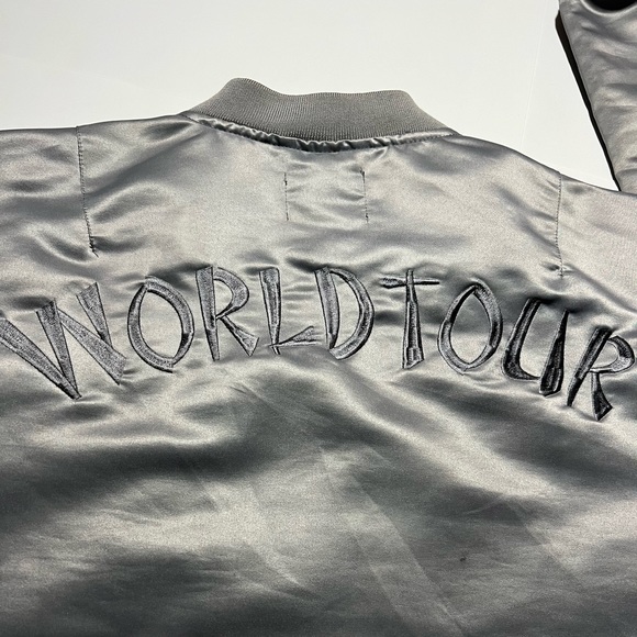 Silver shiny varsity jacket - Picture 4 of 4